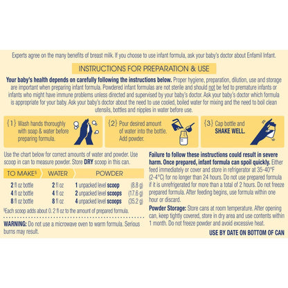 ENFAMIL, INFANT PDR CAN 12.5OZ