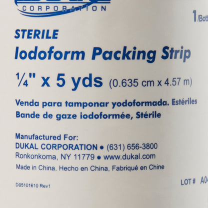 PACKING STRIP, IOD 5% STR 1/4"X5YDS ALBA