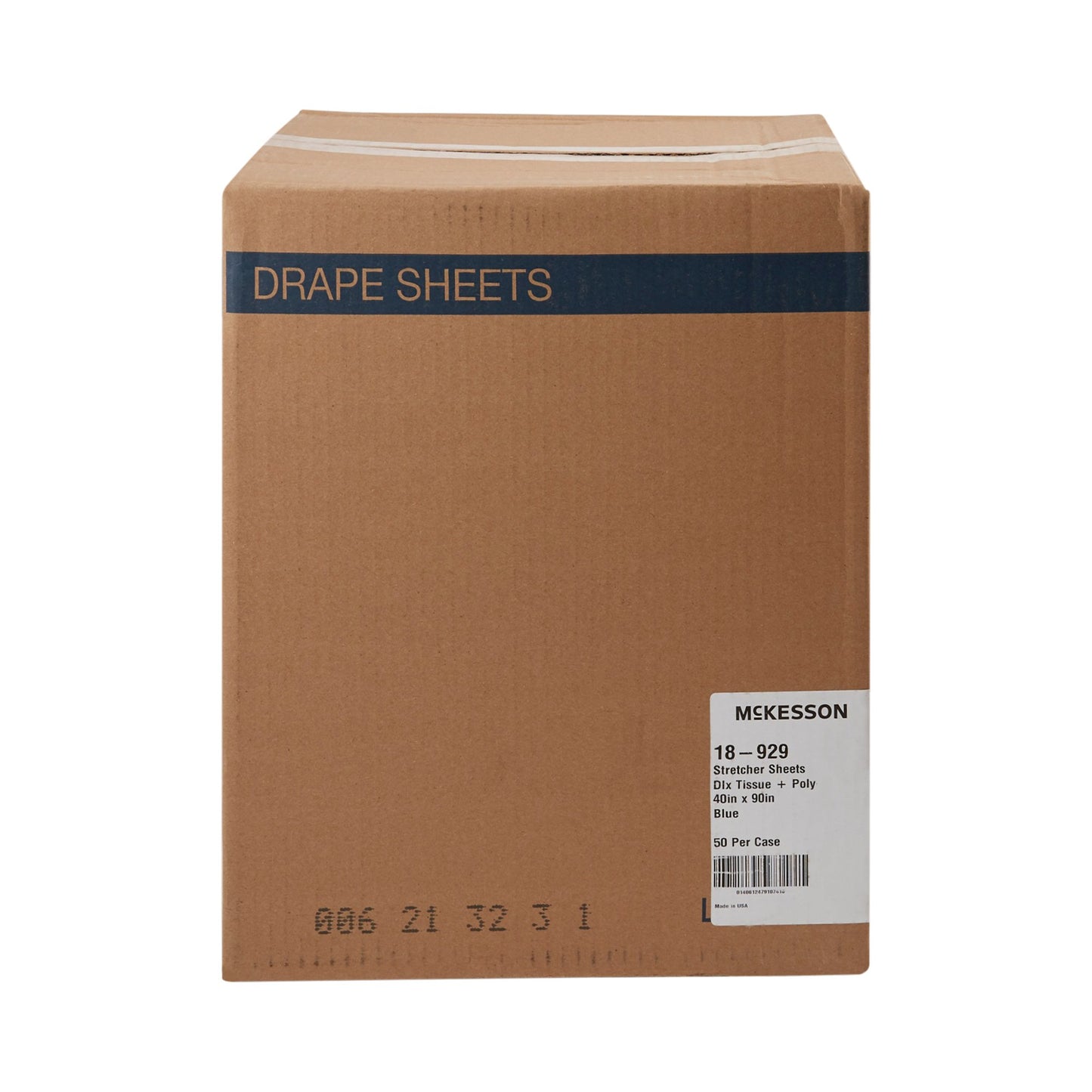 SHEET, STRETCHER T/P HW BLU 40X90