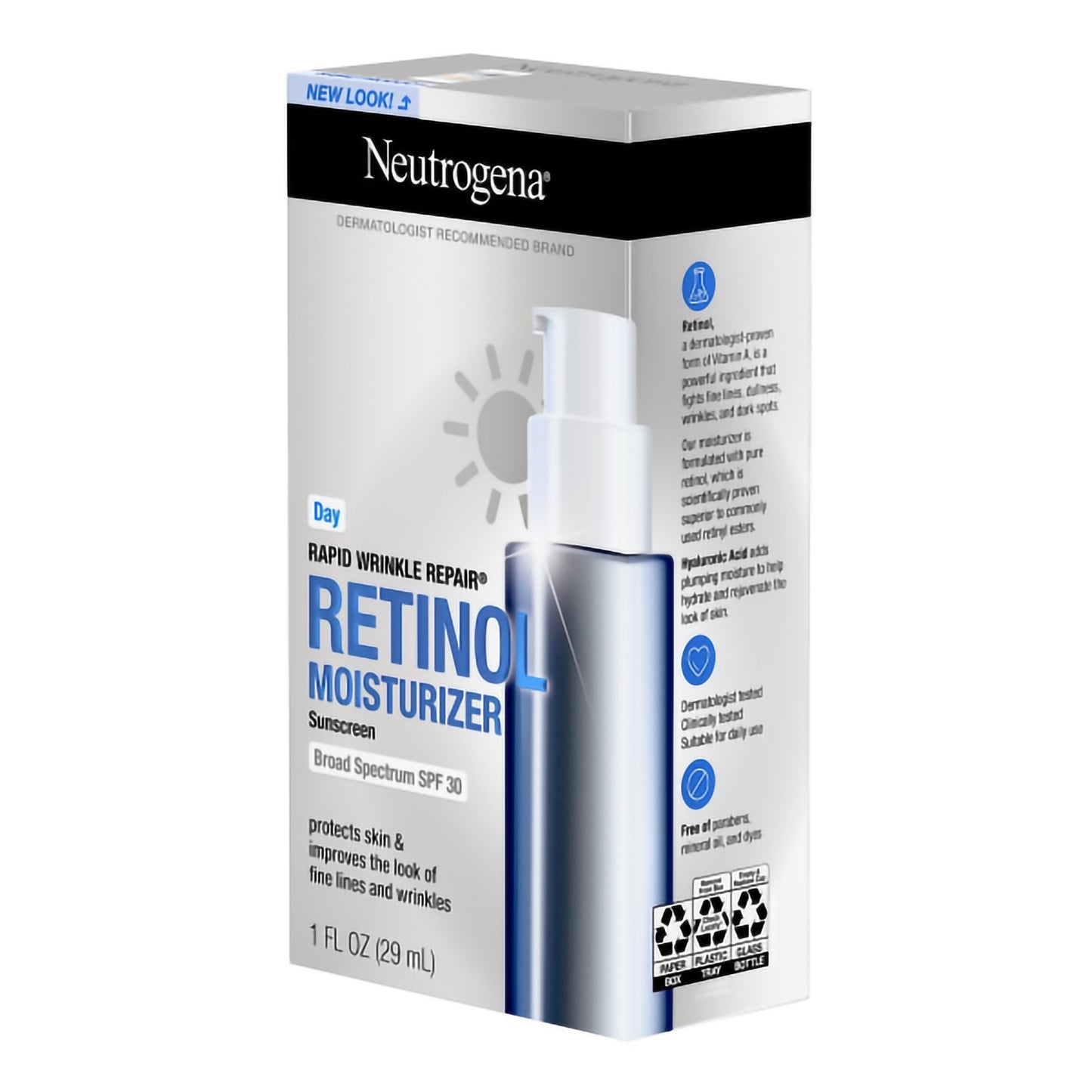 NEUTROGENA, CRM RAPID WRINKLEMOISTURIZER SPF30 1OZ