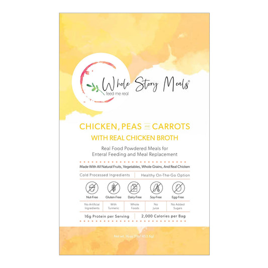 FOOD, POWDERED CHICKEN/PEAS &CARROTS 16OZ