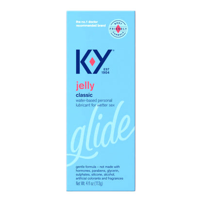 LUBRICATING JELLY, K-Y 4OZ TUBE