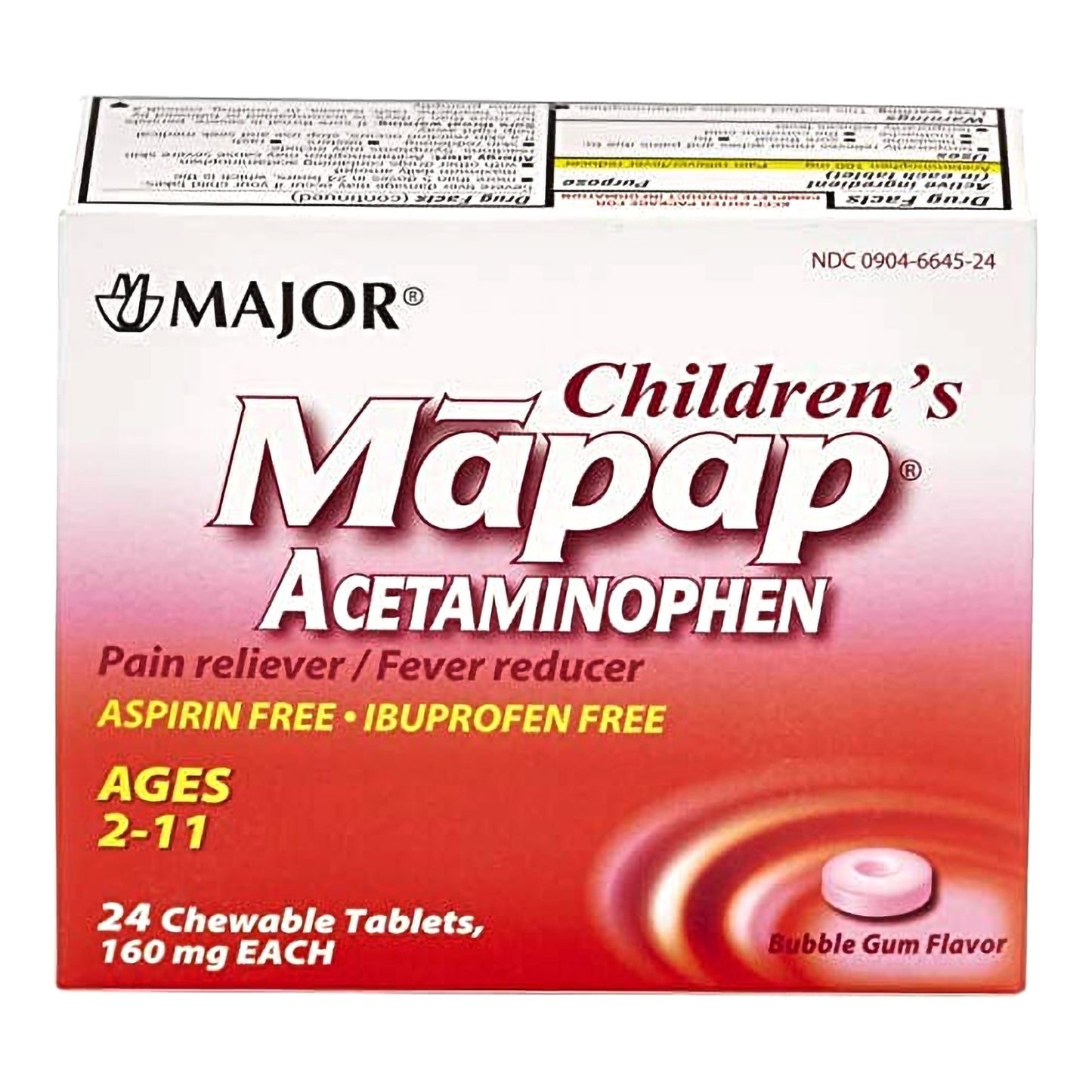 MAPAP, TAB CHEW 160MG