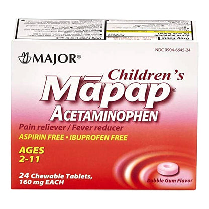 MAPAP, TAB CHEW 160MG