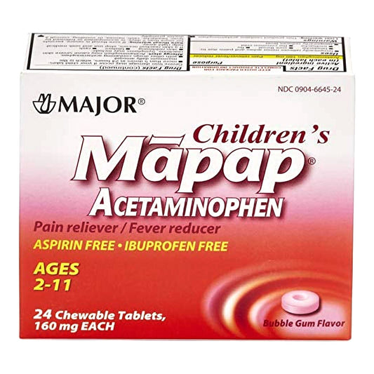 MAPAP, TAB CHEW 160MG