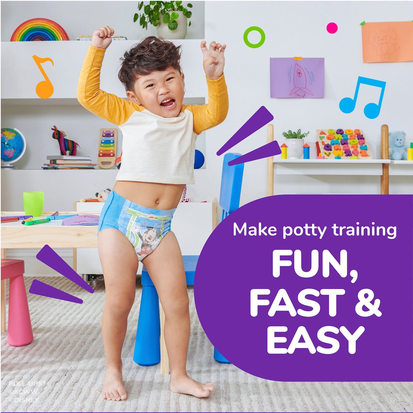 PANTS, TRAINING PULL-UPS LEARNING DESIGN BOY 3T-4T
