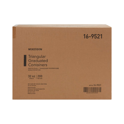 CONTAINER, SPECIMEN TRIANGULARGRAD 32OZ/1000CC