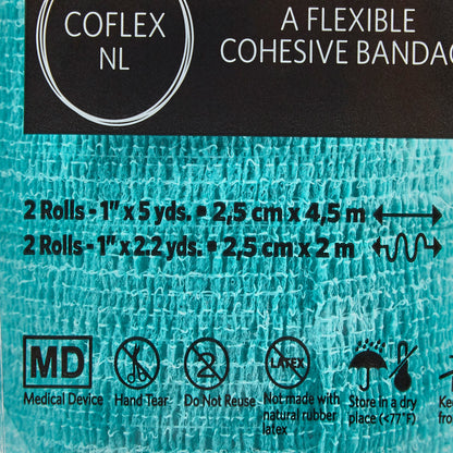 BANDAGE, COFLEX LF RAINBOW PK1"X5YDS