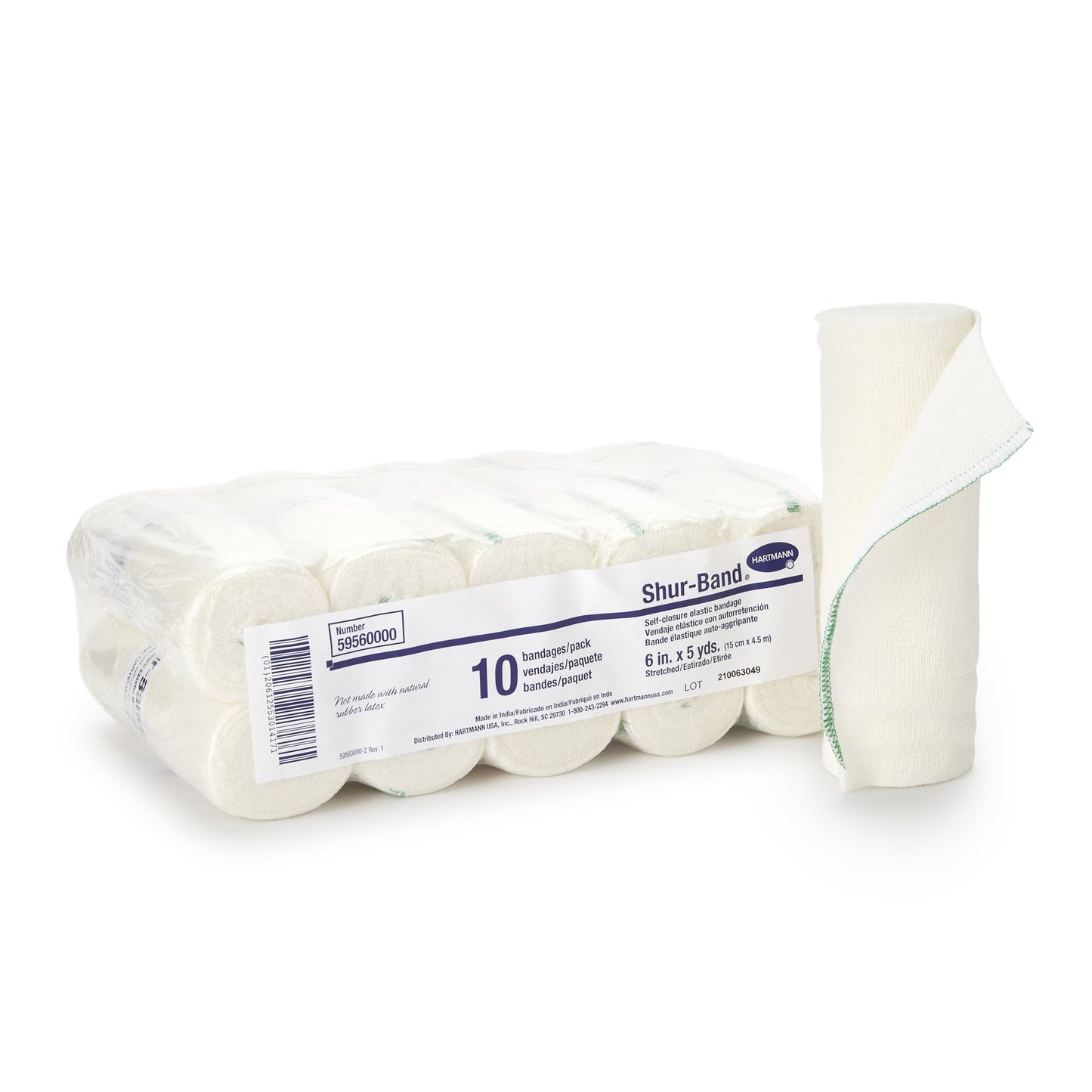 BANDAGE, ELAS SHURBND LF 6X5YD