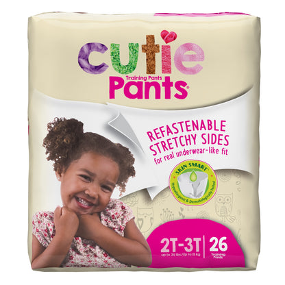 PANTS, TRAINING CUTIE GIRLS 2T-3T