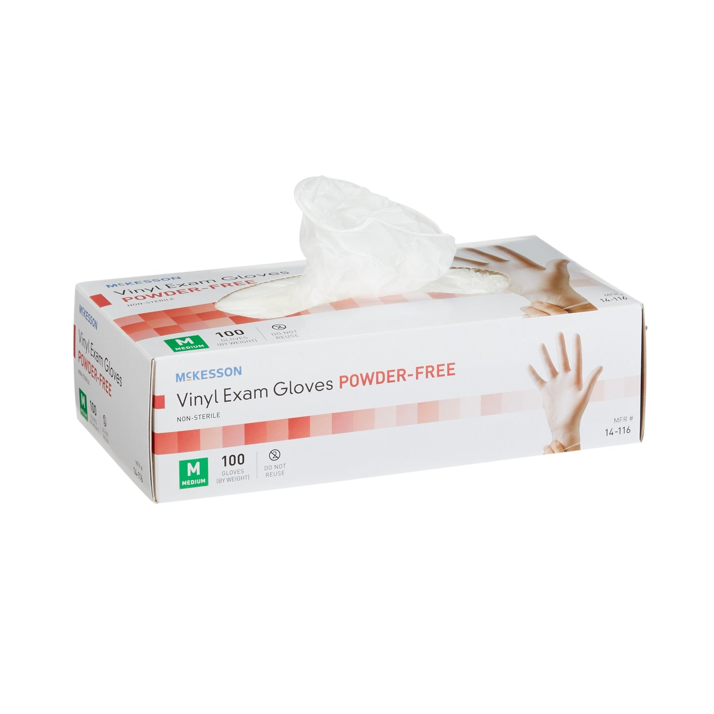 GLOVE, EXAM VNYL MED N/S