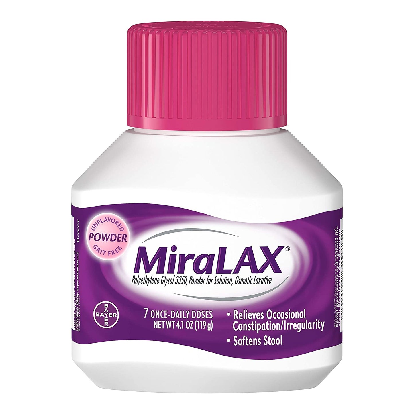 MIRALAX, PDR 7DOSE 4.1OZ9MSDCC