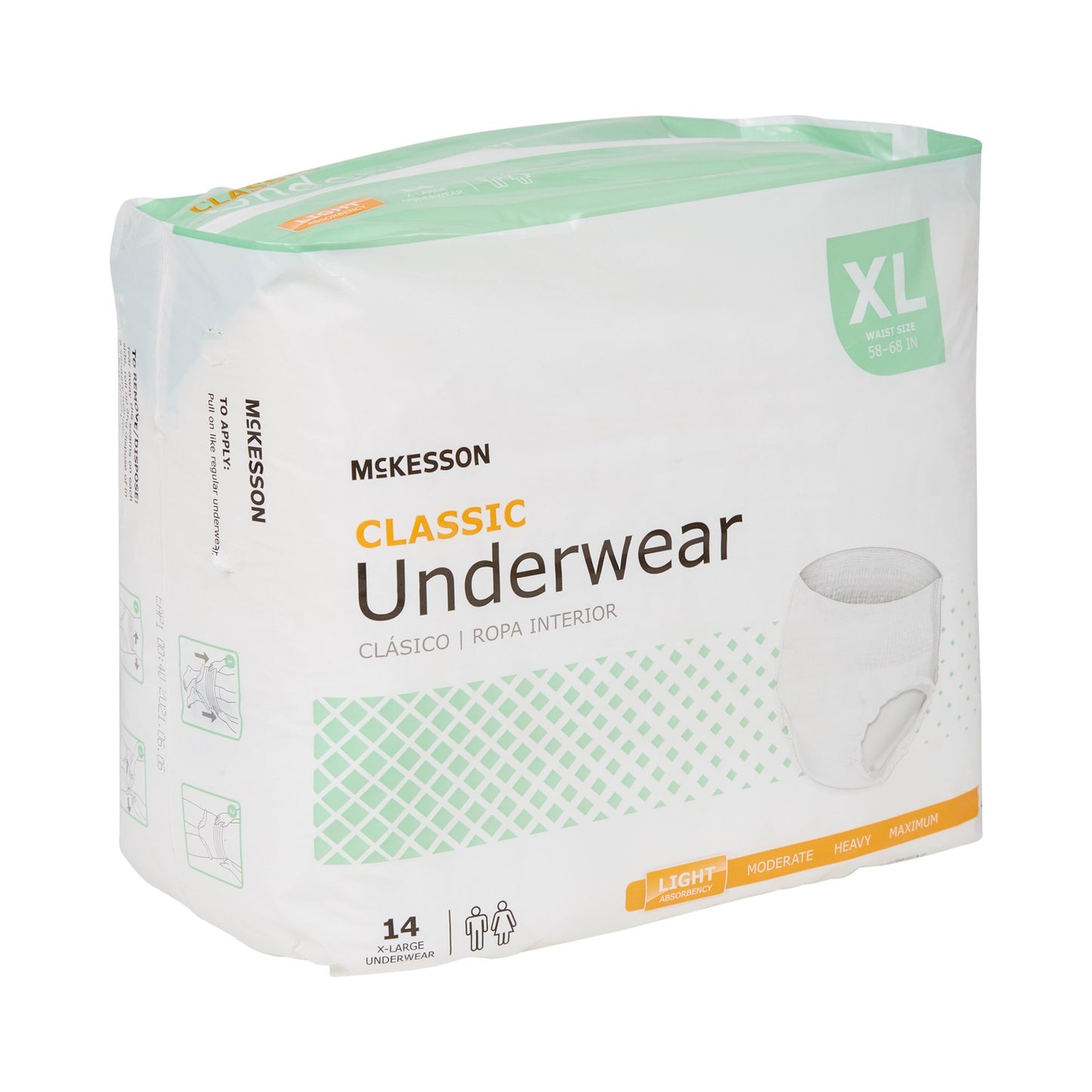 UNDERWEAR, CLASSIC XLG 58-68