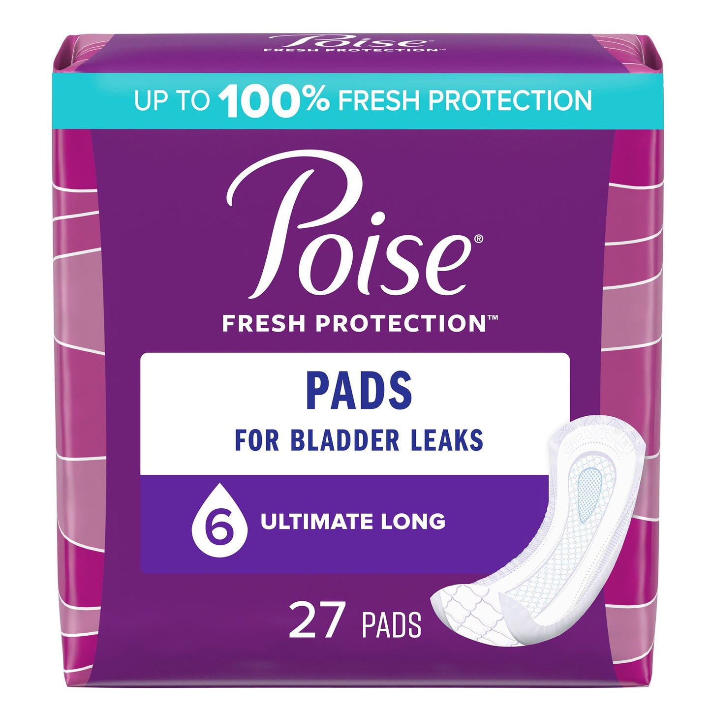 PAD, INCONT POISE ULTRA LONG