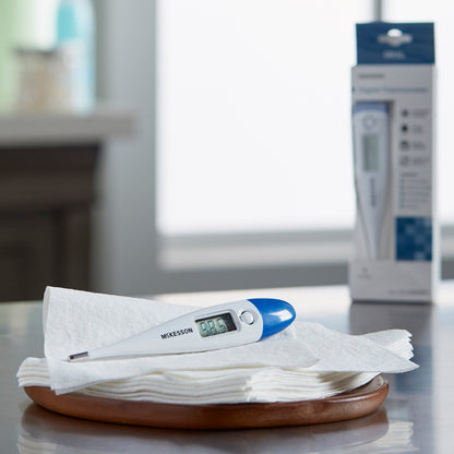 THERMOMETER, DIG ORAL RIGID TIP 30SEC W/LG DISPLAY