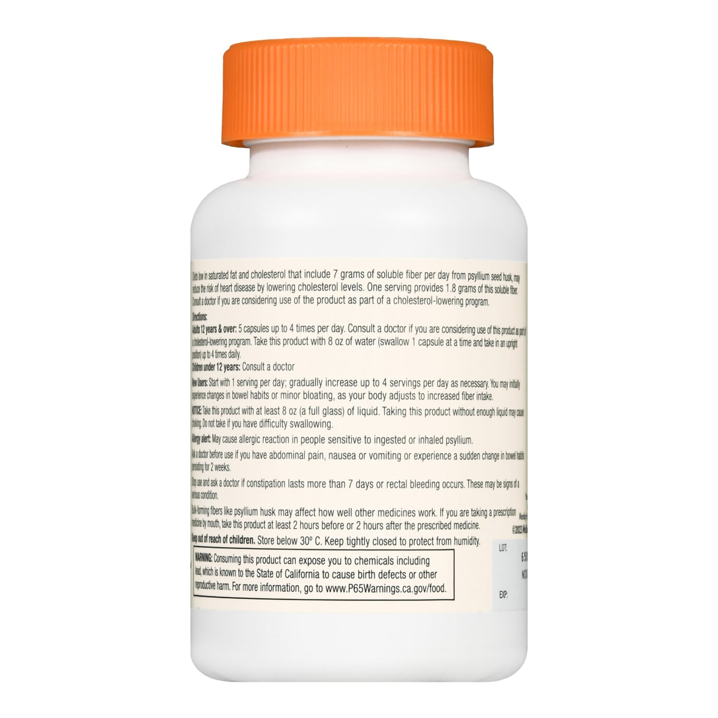 FIBER LAXATIVE, CAP FT SM