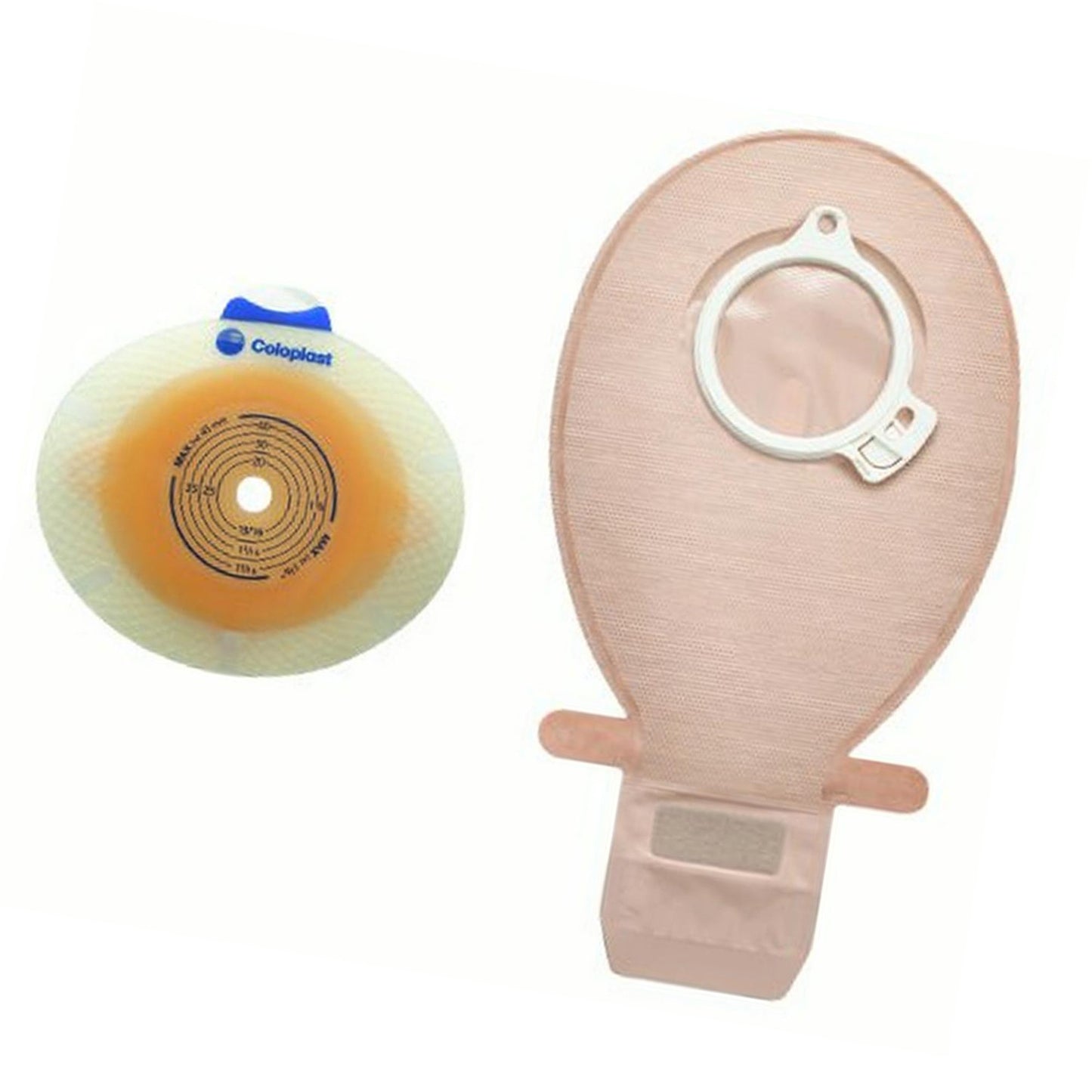 POUCH, OSTOMY SENSURA 2PC MAX50MM RED