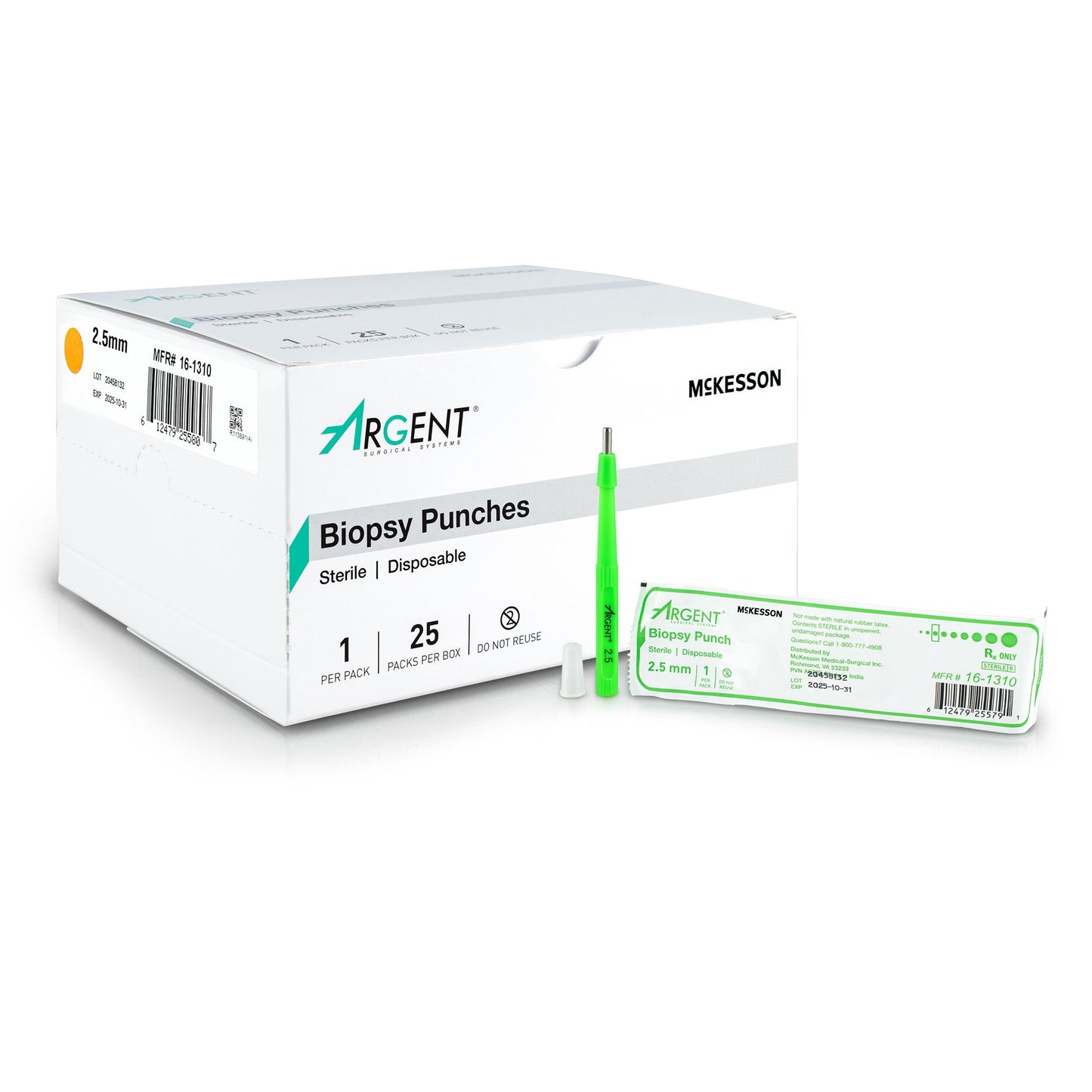 PUNCH, BIOPSY DISP STR 2.5MM