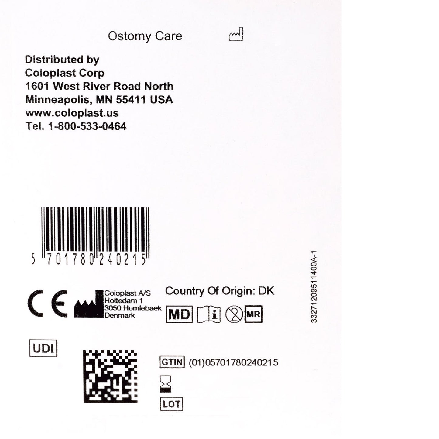 SEAL, F/OSTOMY POUCH BRAVA 1 3/4"