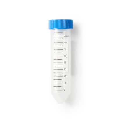 TUBE, CENTRIFUGE PP RACKED STRBLU 50ML