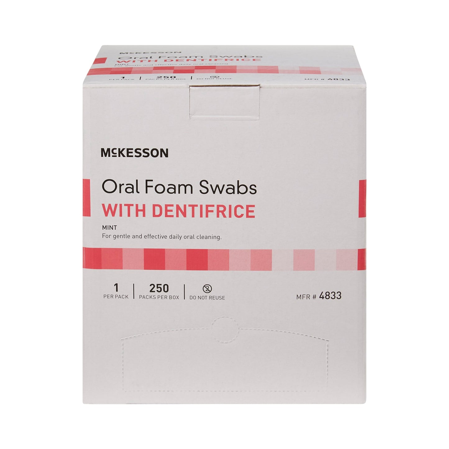 ORAL FOAM SWABSTICK, W/DENTIFRICE MINT