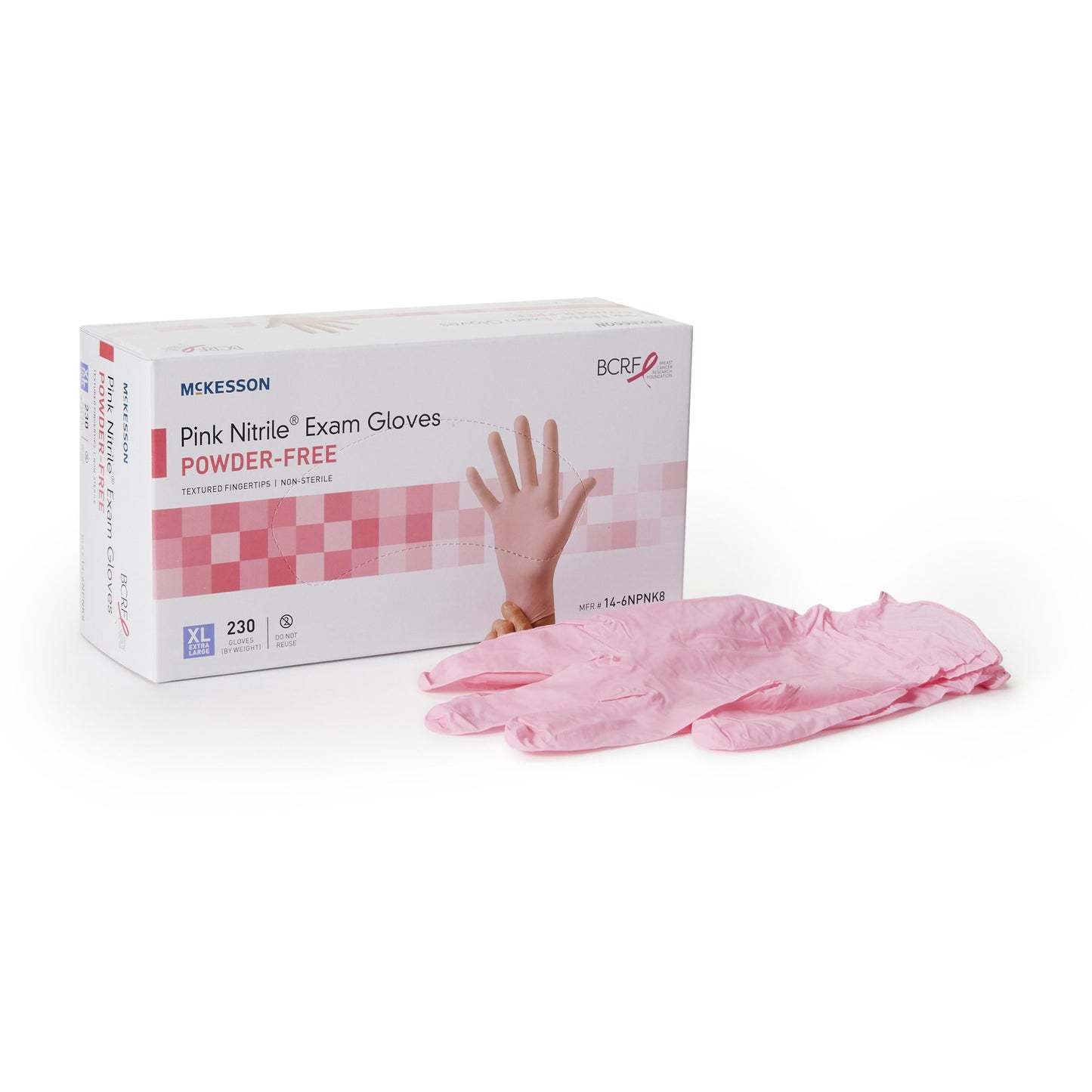 GLOVE, EXAM NTRL XL N/S PNK 3.0