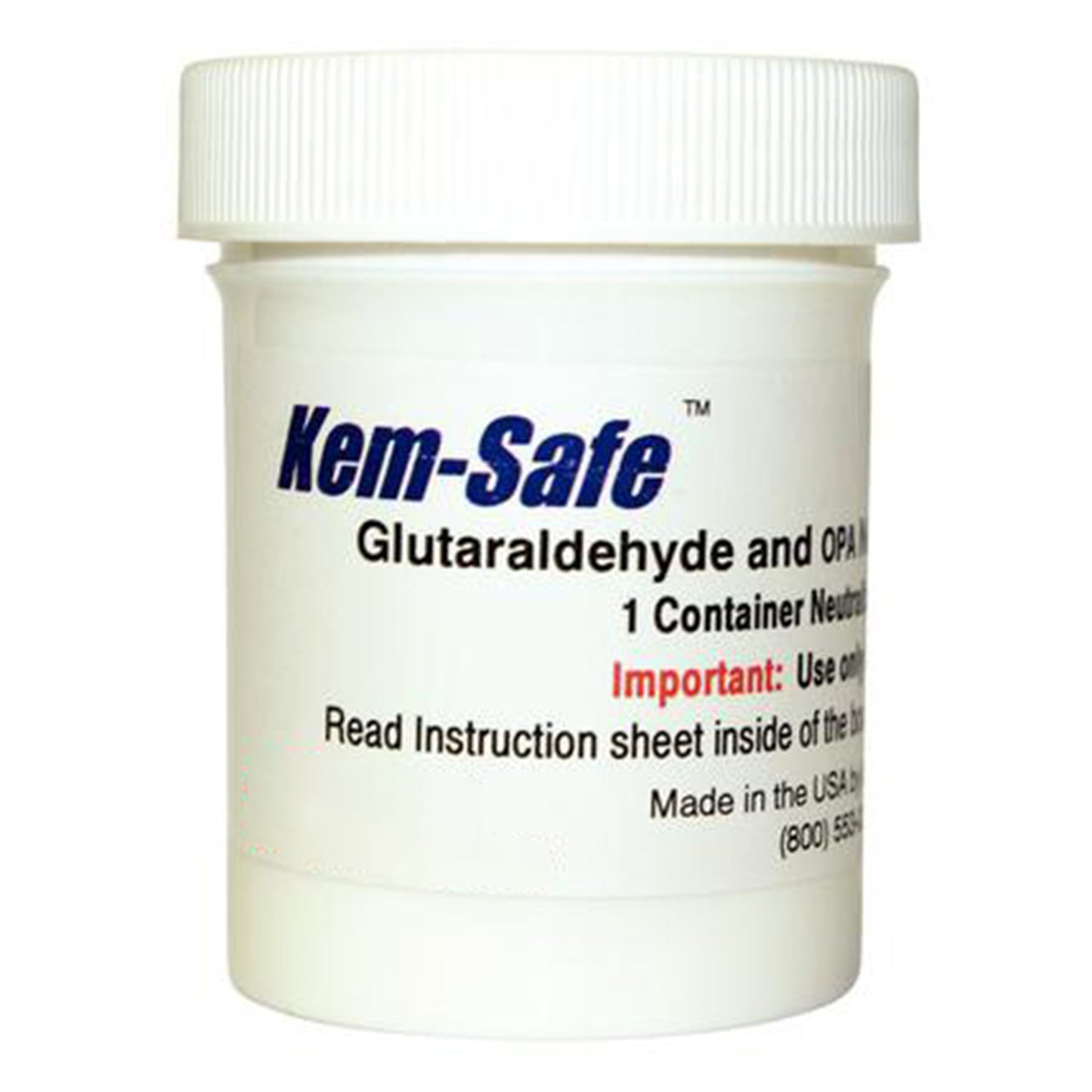 POWDER, KEM-SAFE NEUTRALIZINGF/GLUTARALDEHYDE GL KEMMED