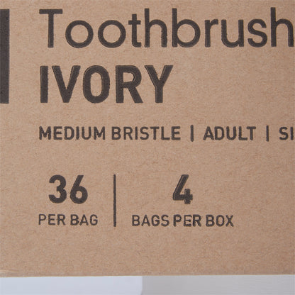 TOOTHBRUSH, TUFT 39 LF INDV WRPD