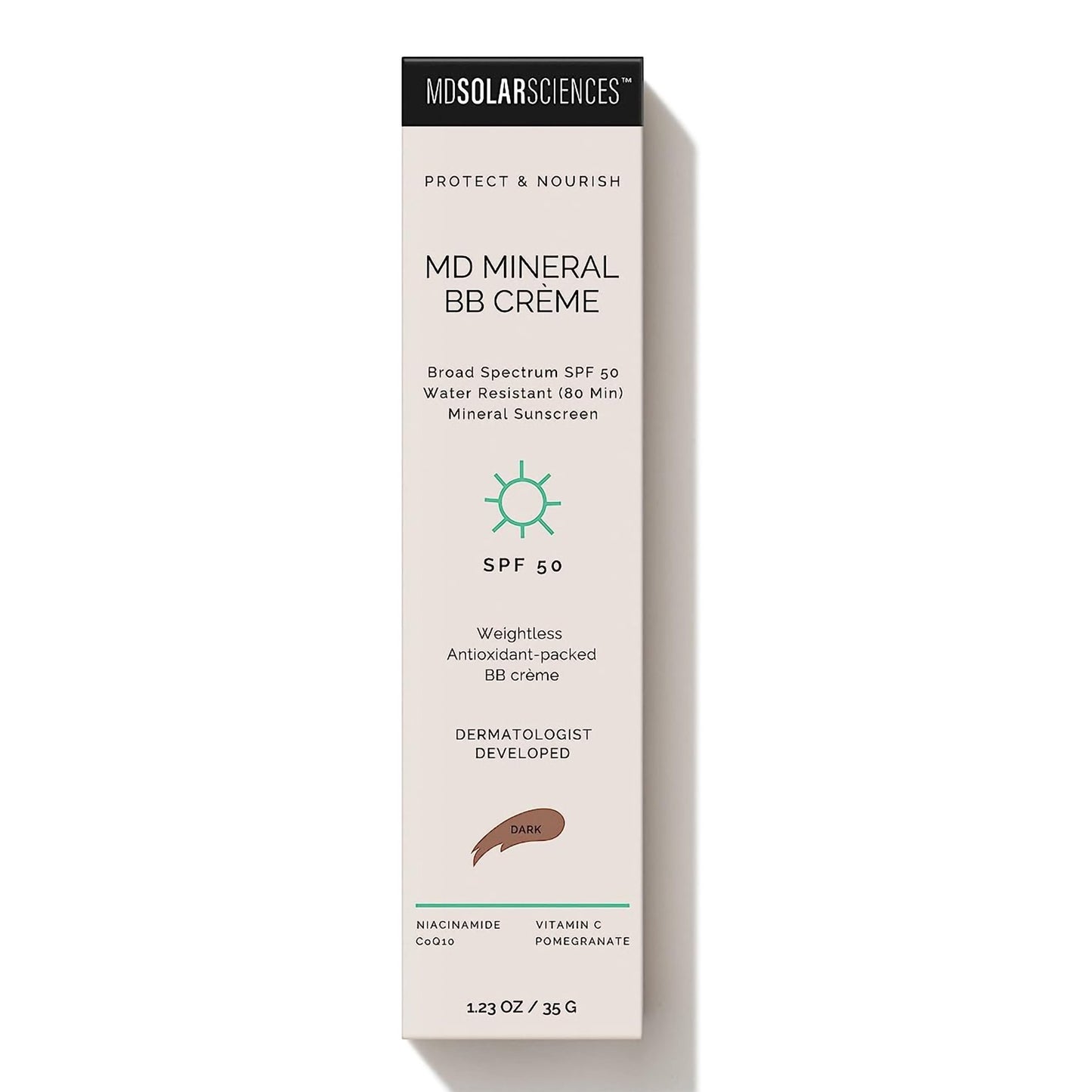 CREAM, SPF MD MINERAL BB DARK1.23OZ