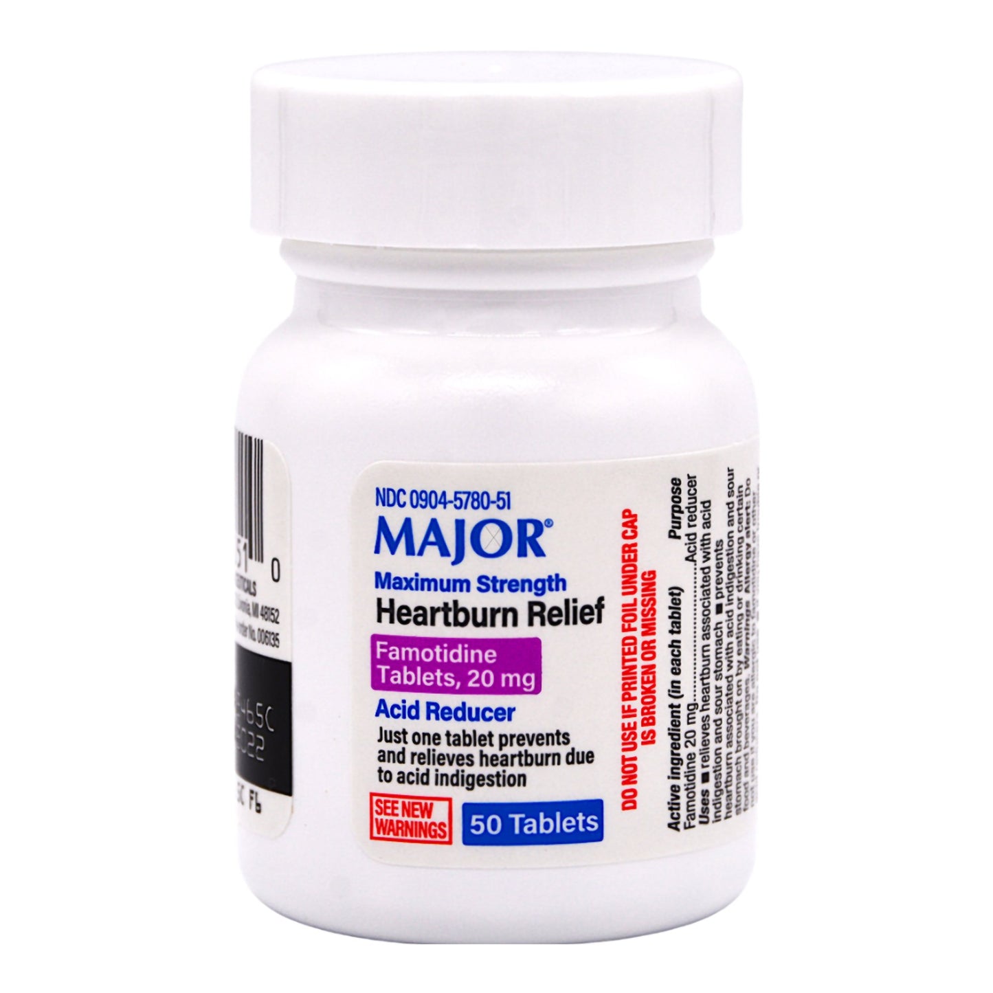HEARTBURN RELIEF, TAB 20MG