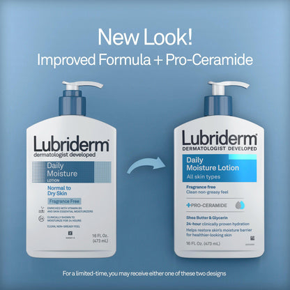 LOTION, LUBRIDERM SKIN UNSCNTD16OZ J&JOTC
