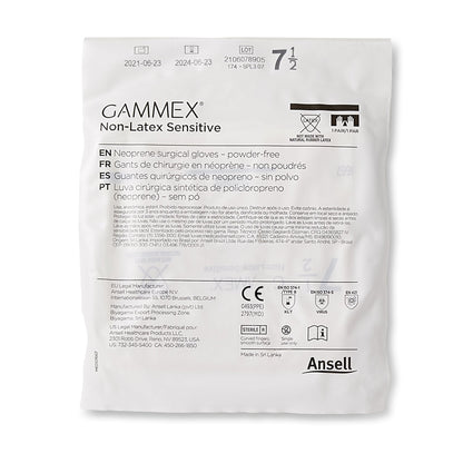 GLOVE, SURG PLYCHPRN 7.5 STR2SMTH CHEMO