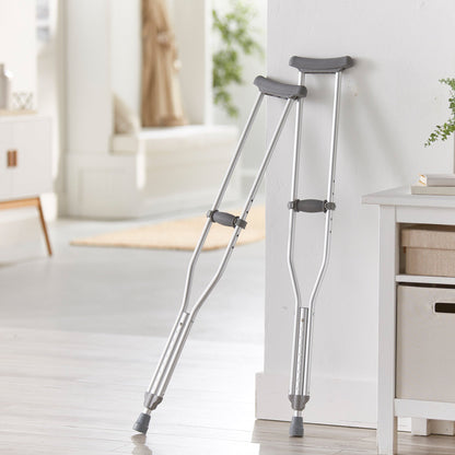 CRUTCH, ALUM QUICK ADJ ADLT 350 LB