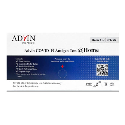 TEST KIT, COVID-19 ANTIGEN HOME