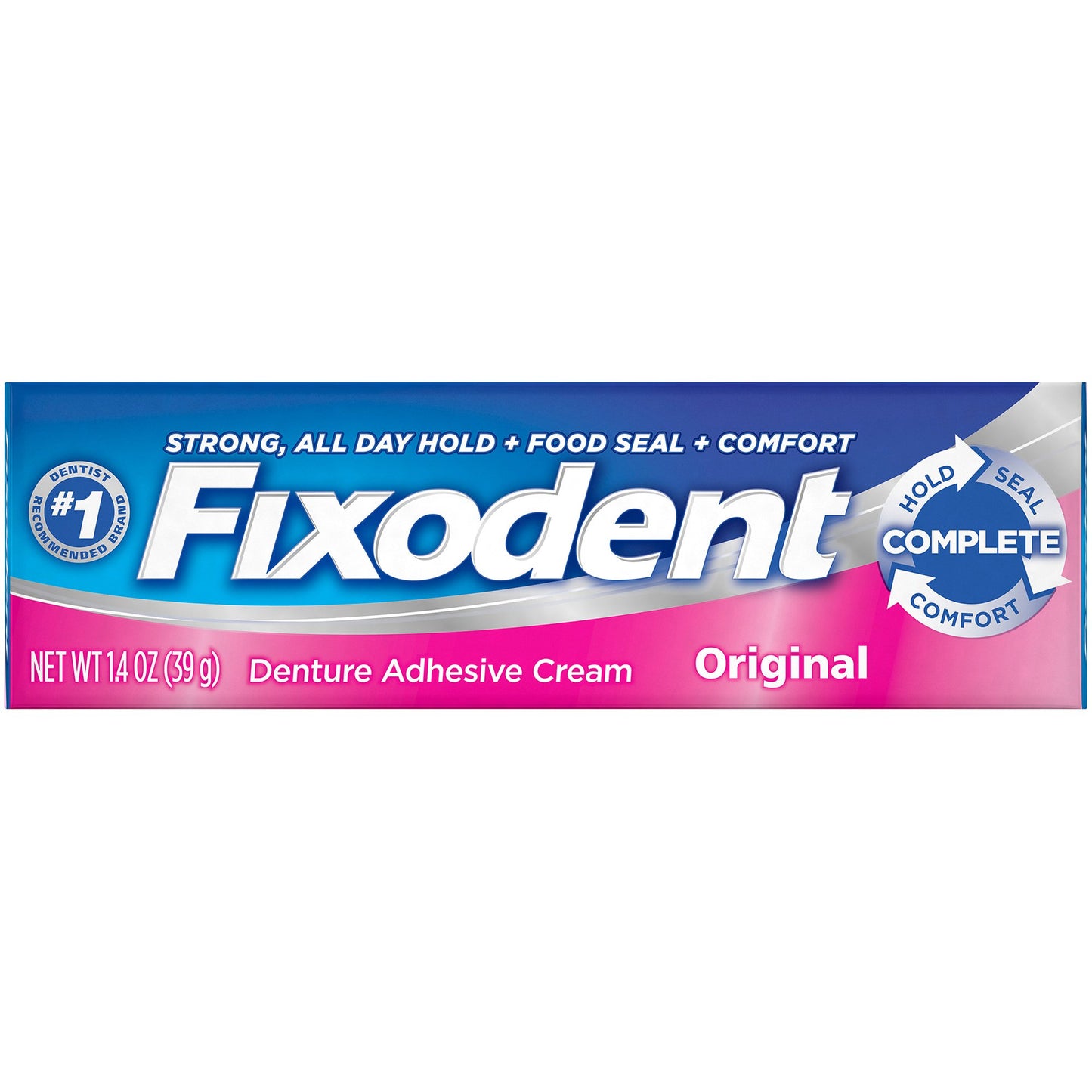 ADHESIVE, DENTURE FIXODENT ORICLEAN 1.4OZ