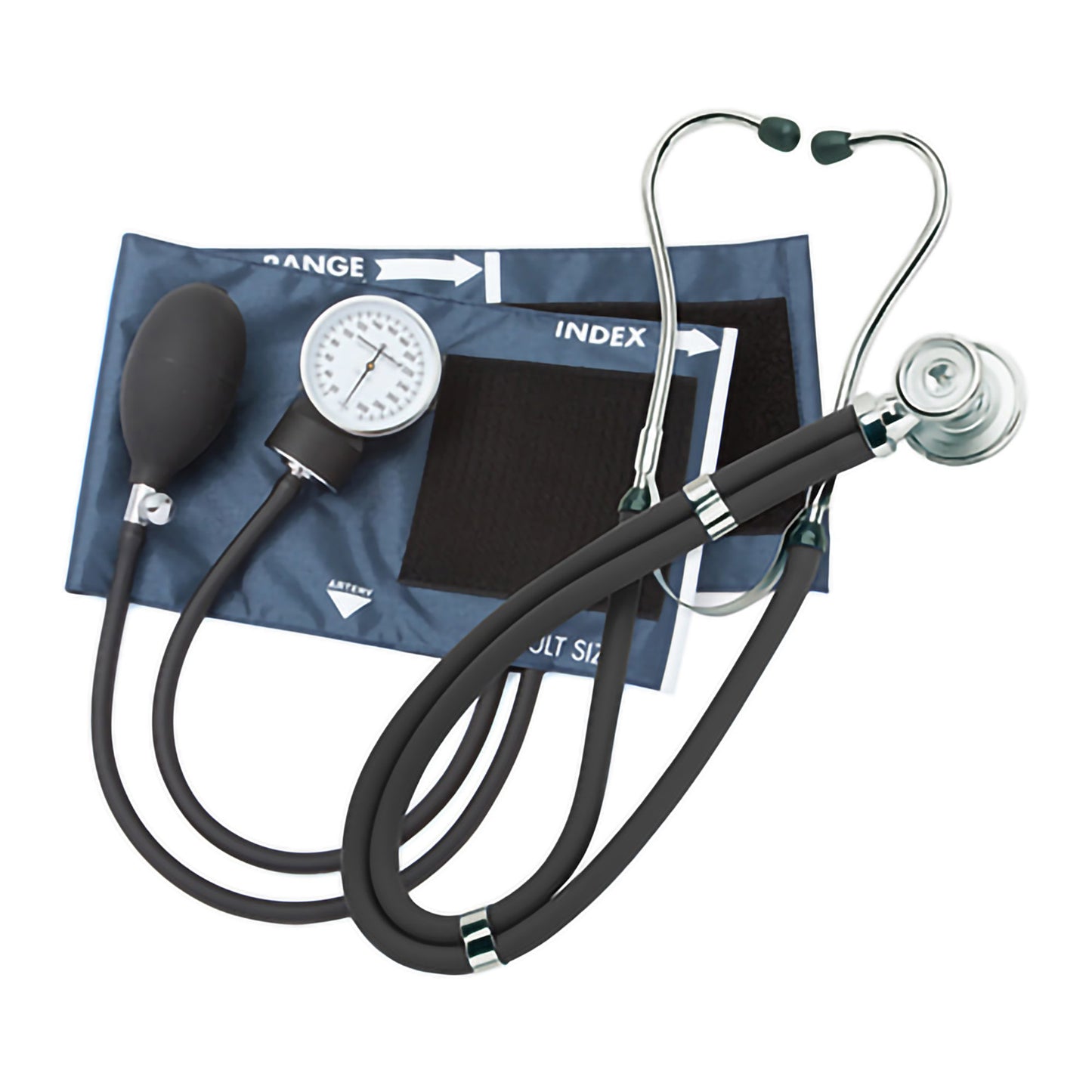SPHYG KIT, STETH ADLT NAV/BLK12/CS)