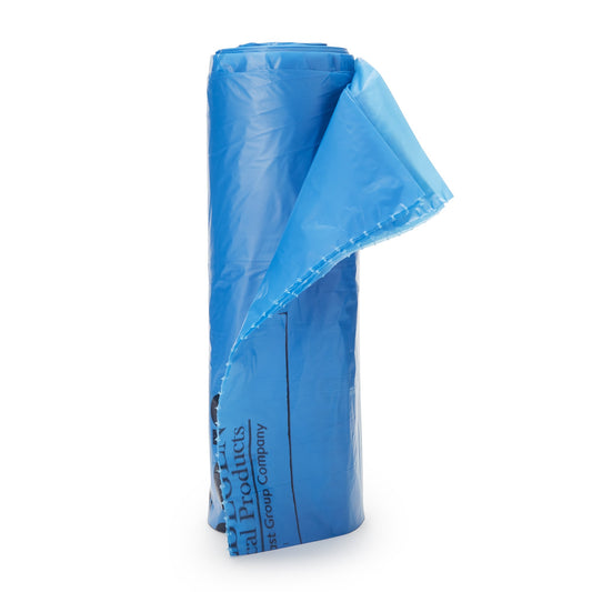 BAG, LINEN SOILED BLU 23X8X41