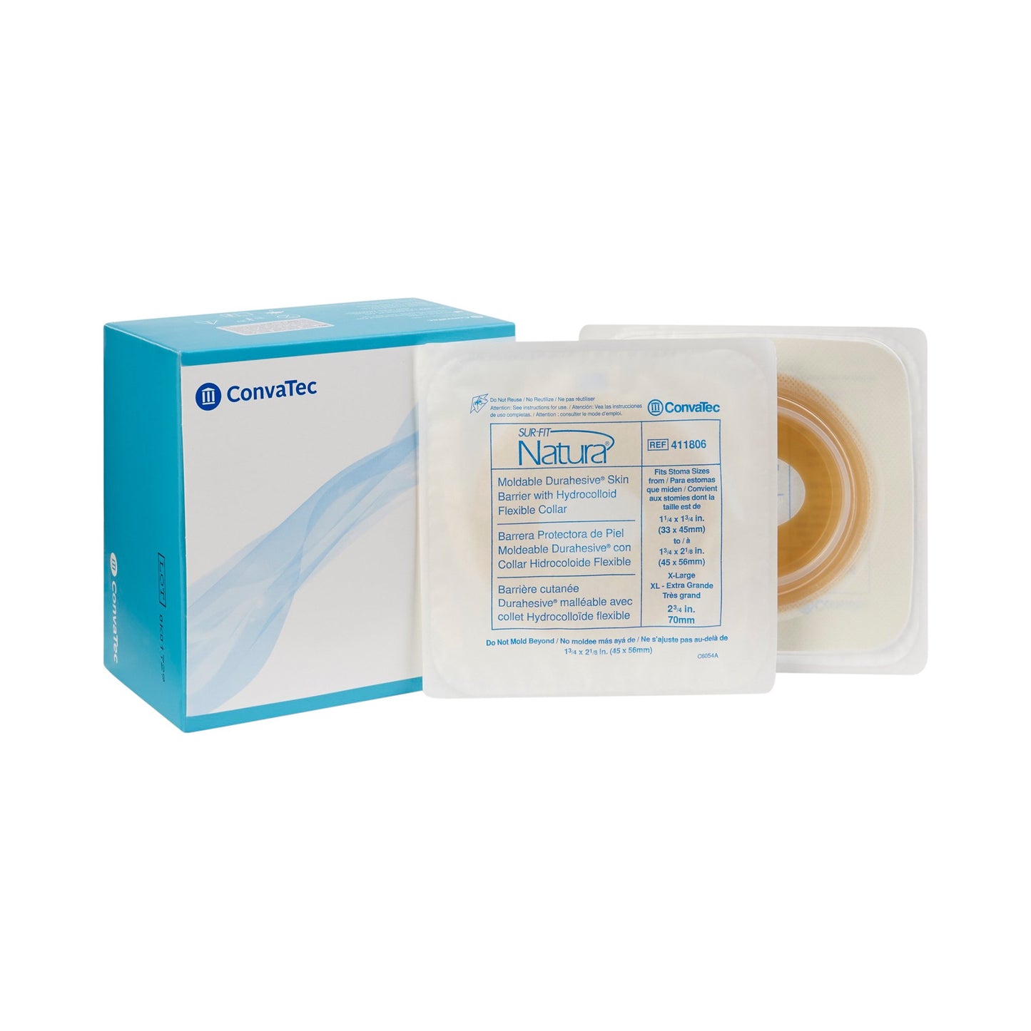 BARRIER, SKIN MOLDABLE DURAHESIVE 70MM XLG