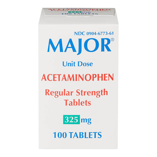 ACETAMINOPHEN, TAB 325MG UD (100/BX)