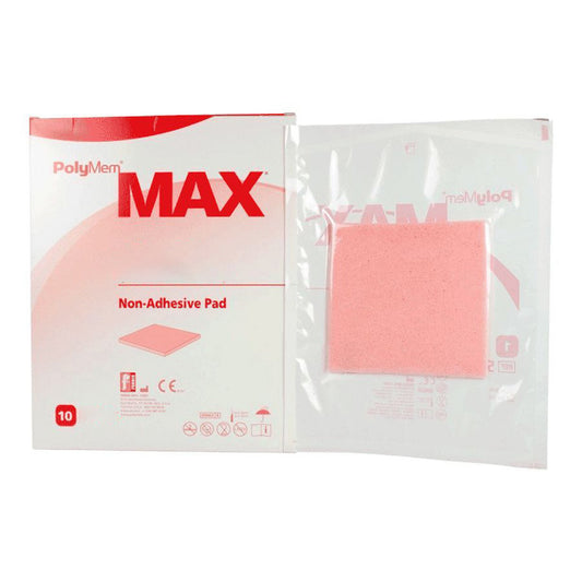 DRESSING, WOUND POLYMEM MAX PAD N/ADH 3"X3"