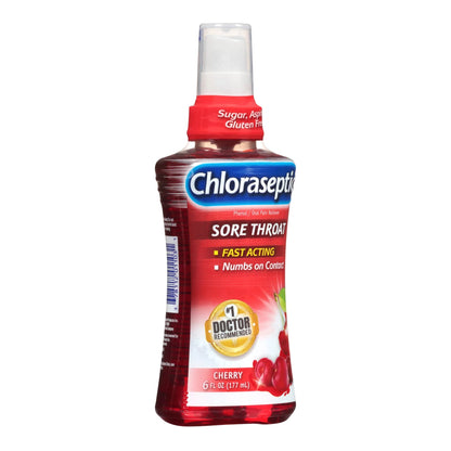 CHLORASEPTIC, LIQ CHERRY PUMP6OZ 9PG
