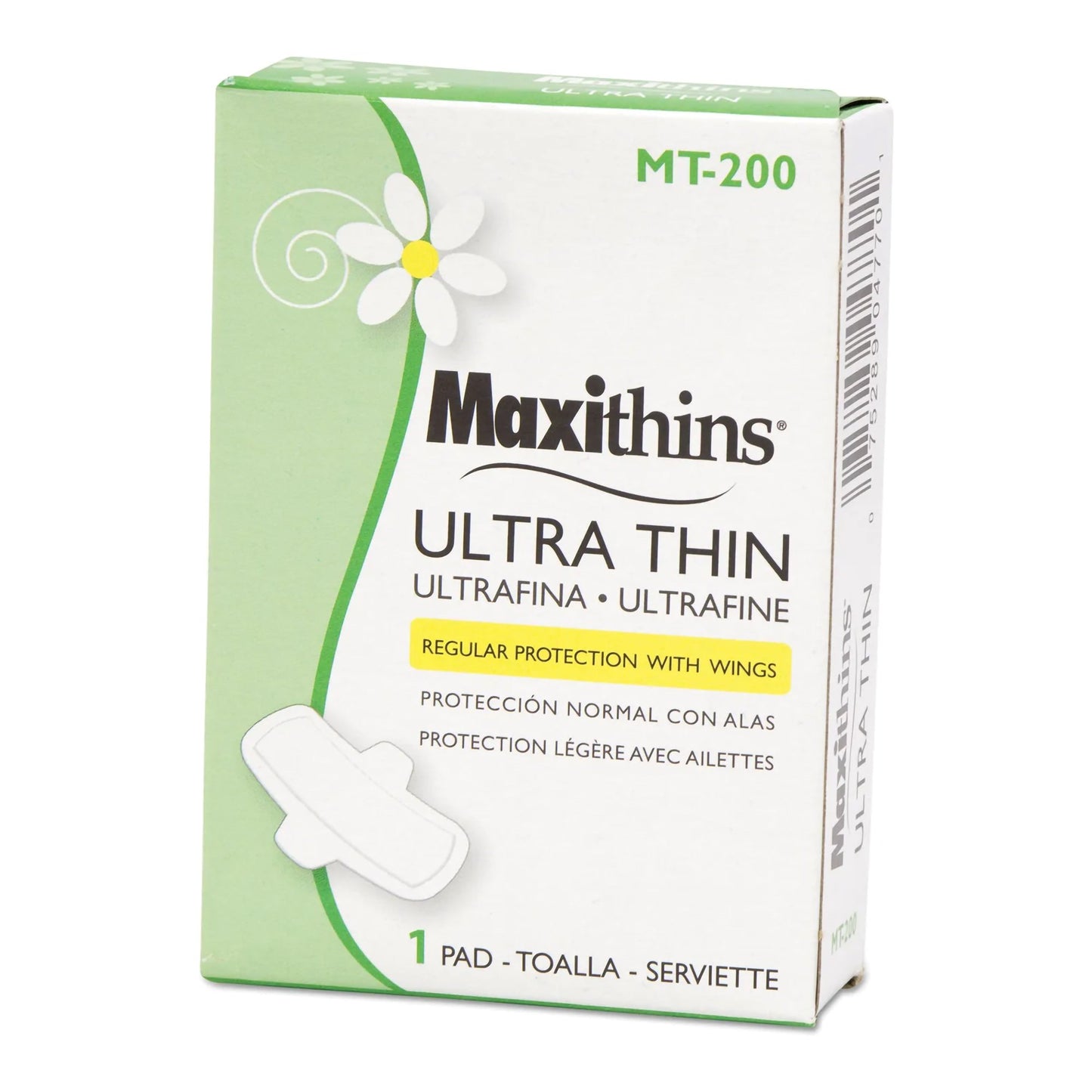 PAD, MAXI-THIN ULTRA W/GARDS SANITARY
