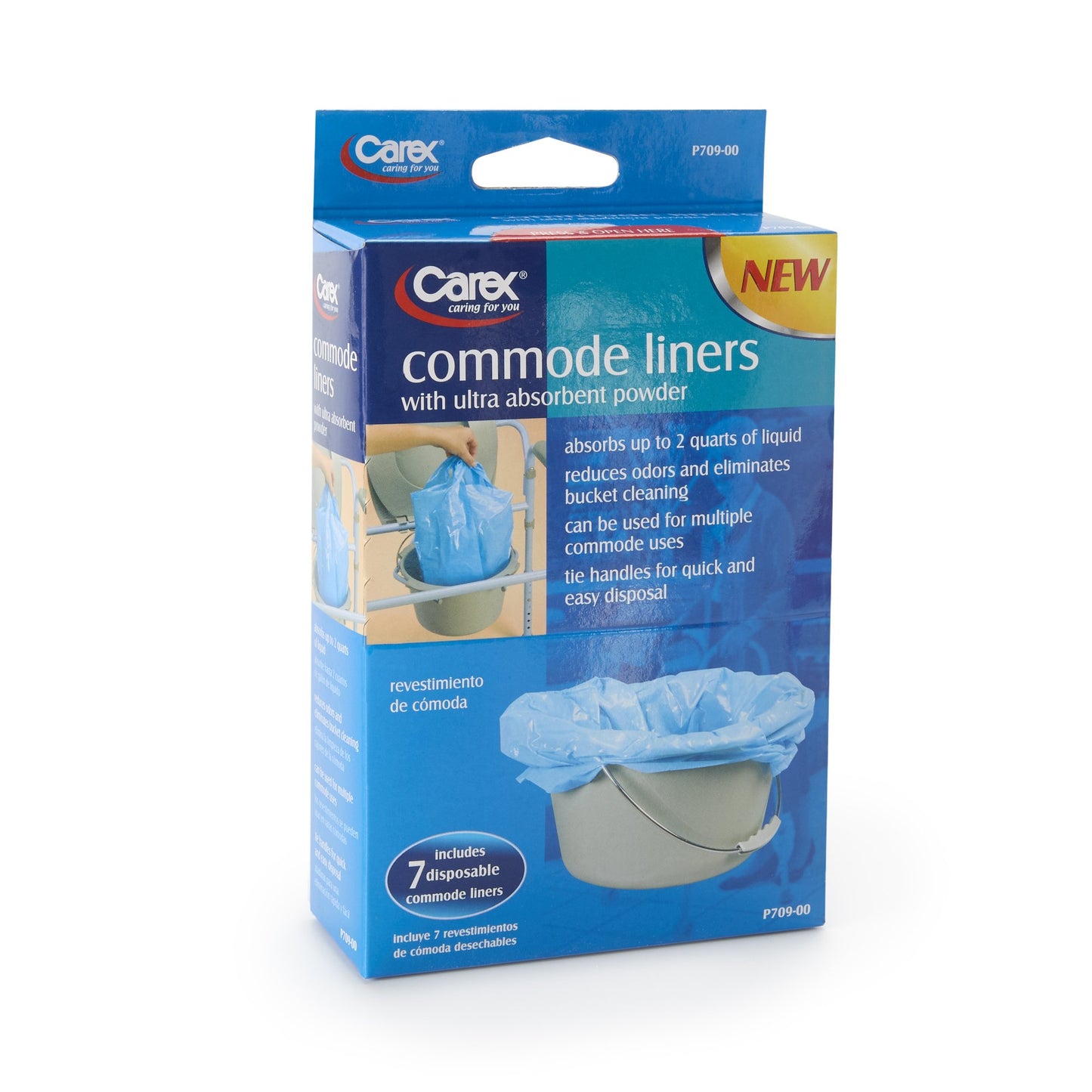 LINER, COMMODE