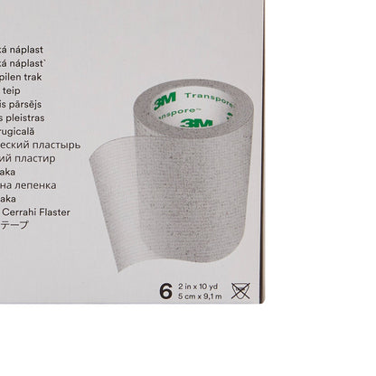 TAPE, ADHSV TRANSPORE 2"X10YDS