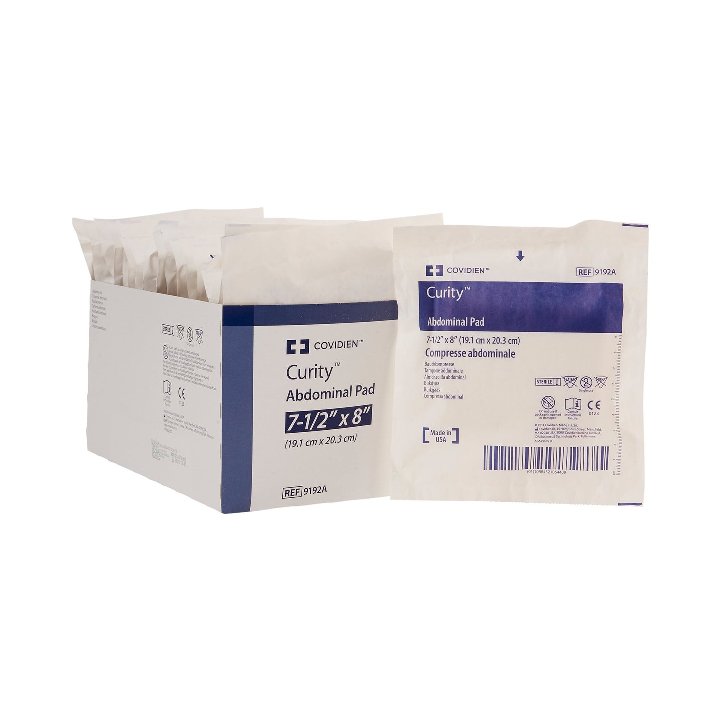 PAD, ABDN CURITY 7 1/2"X8"