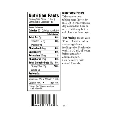 HYFIBER SUPP W/FOS, LIQ CITRUS32OZ