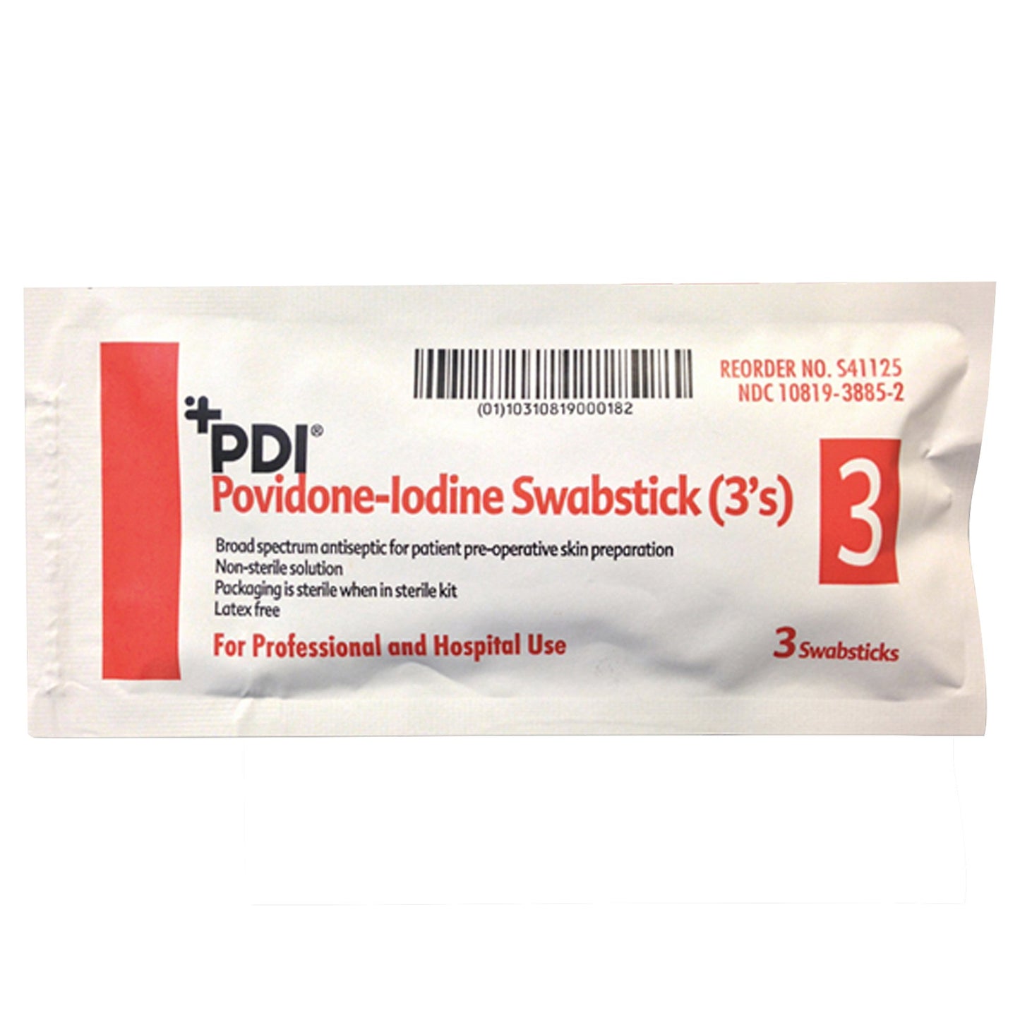 SWABSTICK, PVP PREP 3'S