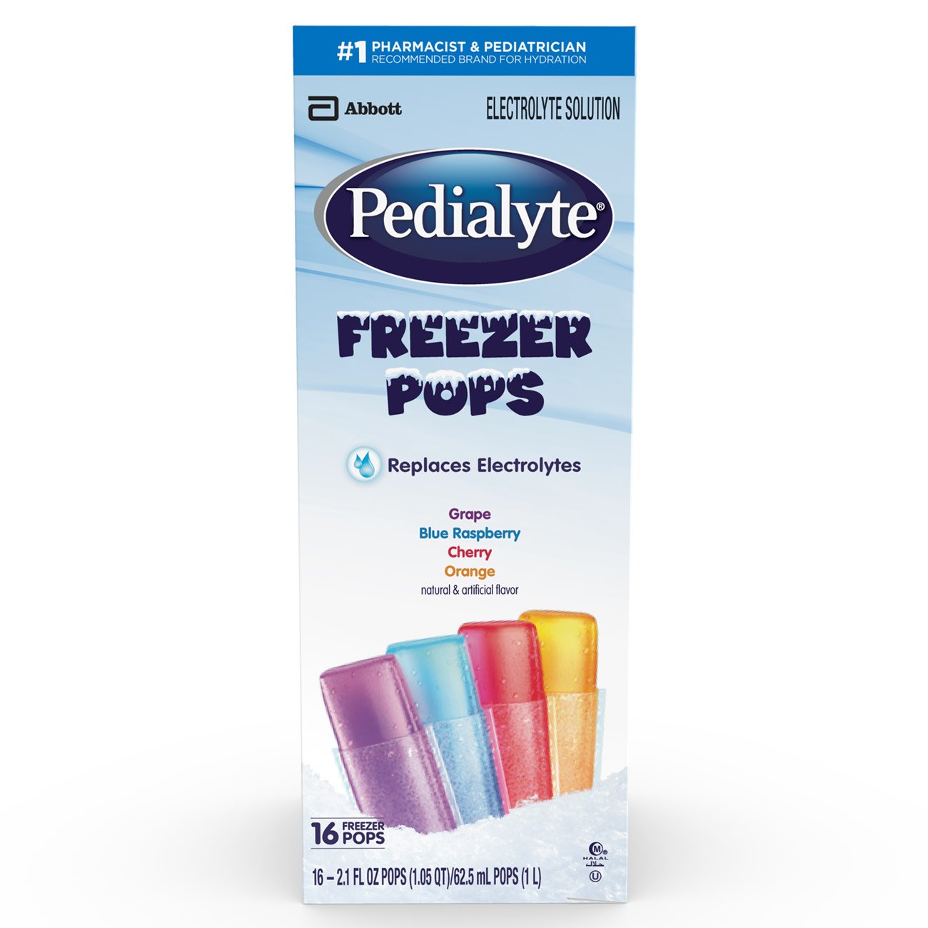 PEDIALTYE, FREEZER POP VARIETY2.1OZ PKT