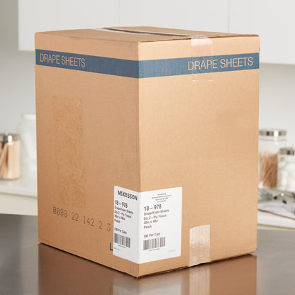 SHEET, DRAPE 2PLY PEACH 40X48
