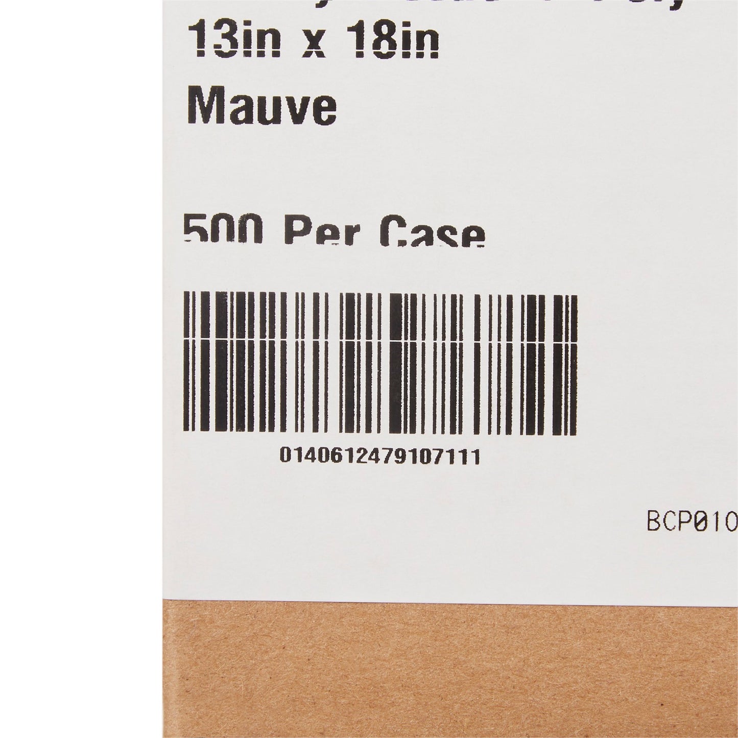 TOWEL, PRO 2PLY/POLY MAUVE 13X18